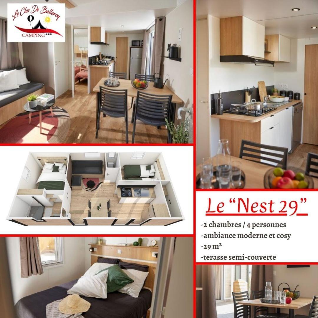 Camping Le Clos De Balleroy Екстер'єр фото